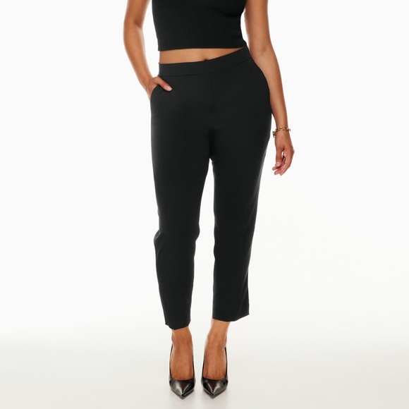 Aritzia Babaton Conan Pant Cropped - Black - Picture 1 of 4